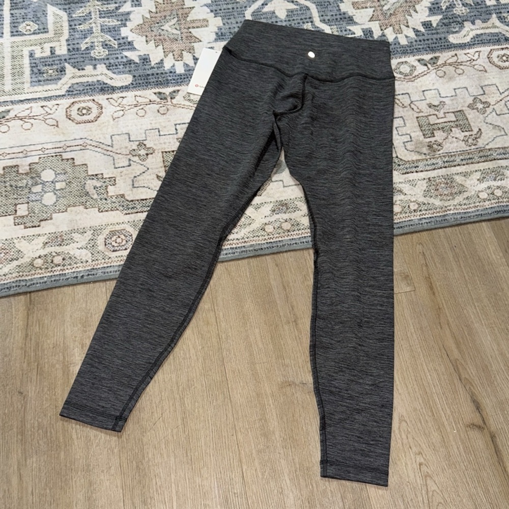 Lululemon Heathered Graphite Grey High-Rise Pants 28” - Picture 8 of 11